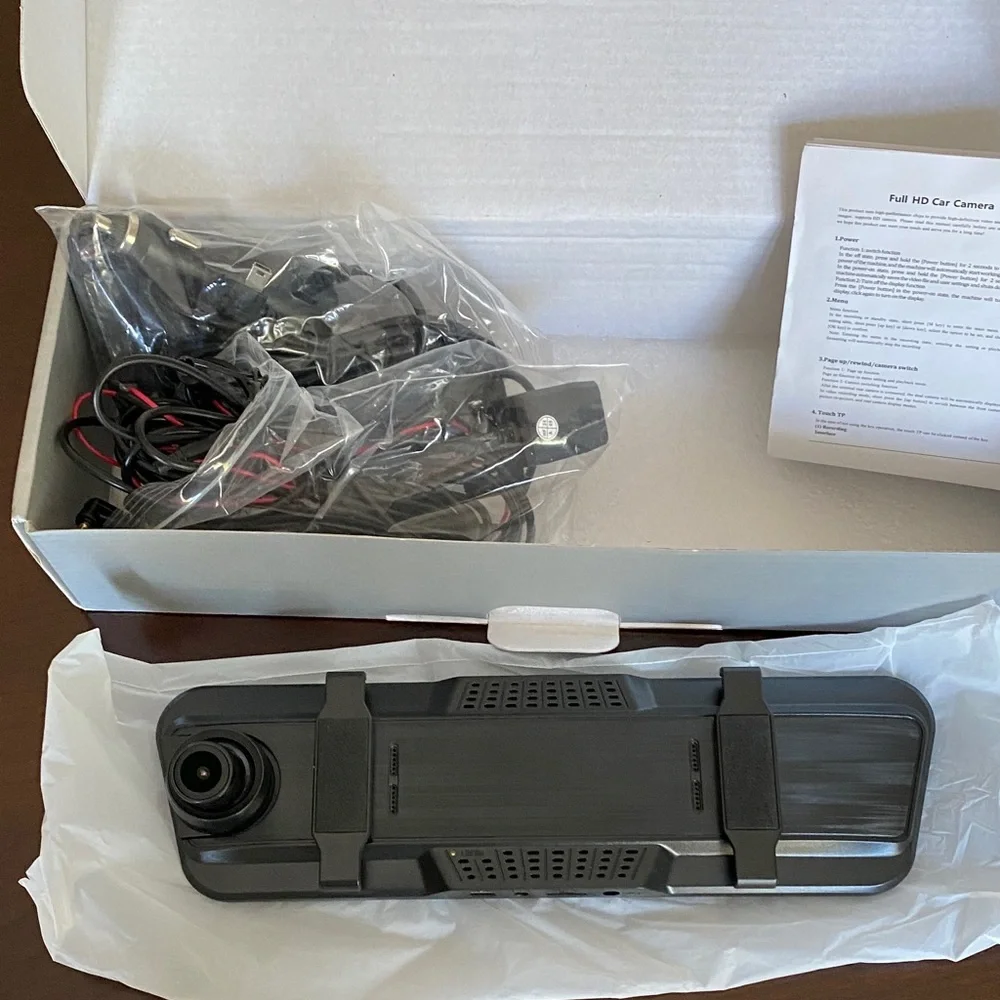 Full HD Car Camera with Mirror Display